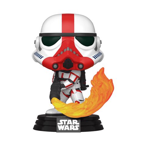 Figurine Funko Pop! N°350 - Star Wars Mandalorian - Incinerator Stormtrooper